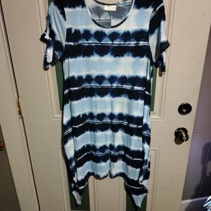 Tie dyed dress super soft material
